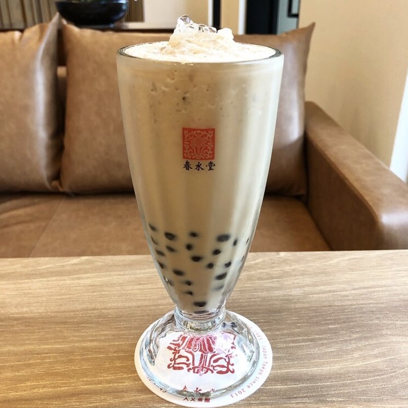 タピオカミルクティー(春水堂　京都木屋町)