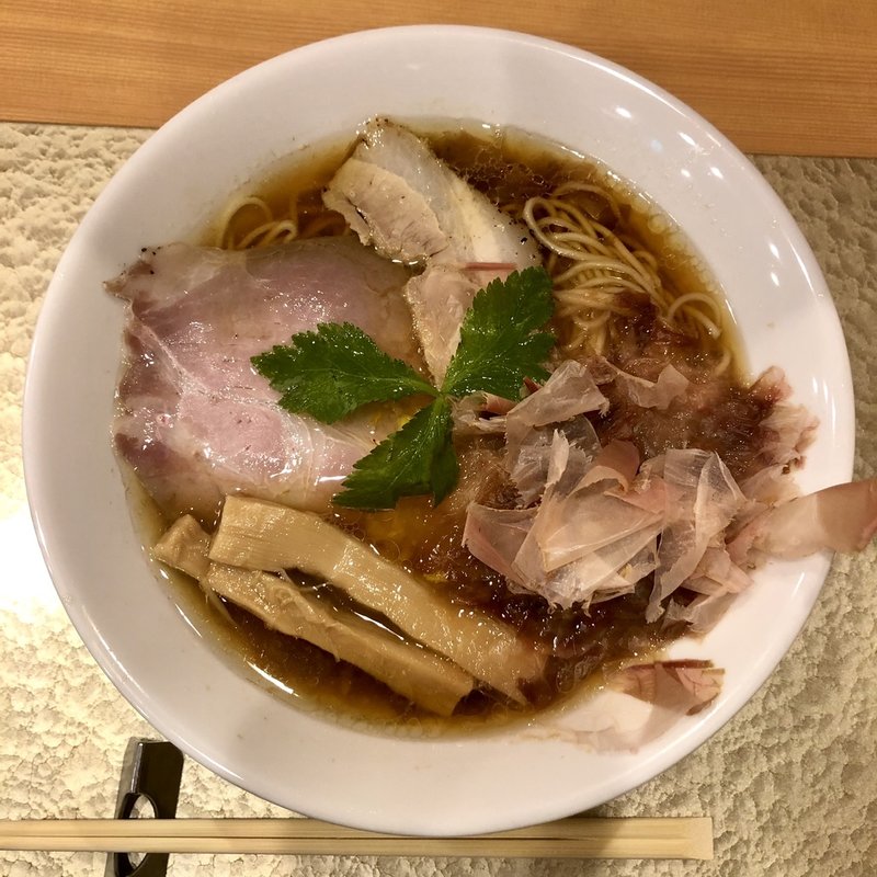 追い鰹らーめん(なにわ麺次郎)