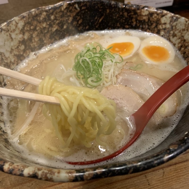 鶏白湯らーめん(塩)(我羅奢 （がらしゃ）)