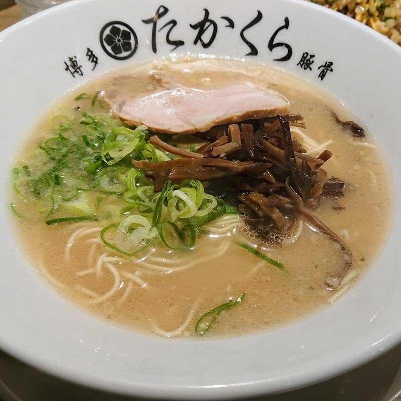 一番釜(あっさり豚骨)(博多豚骨たかくら 武蔵小杉東急スクエア店)