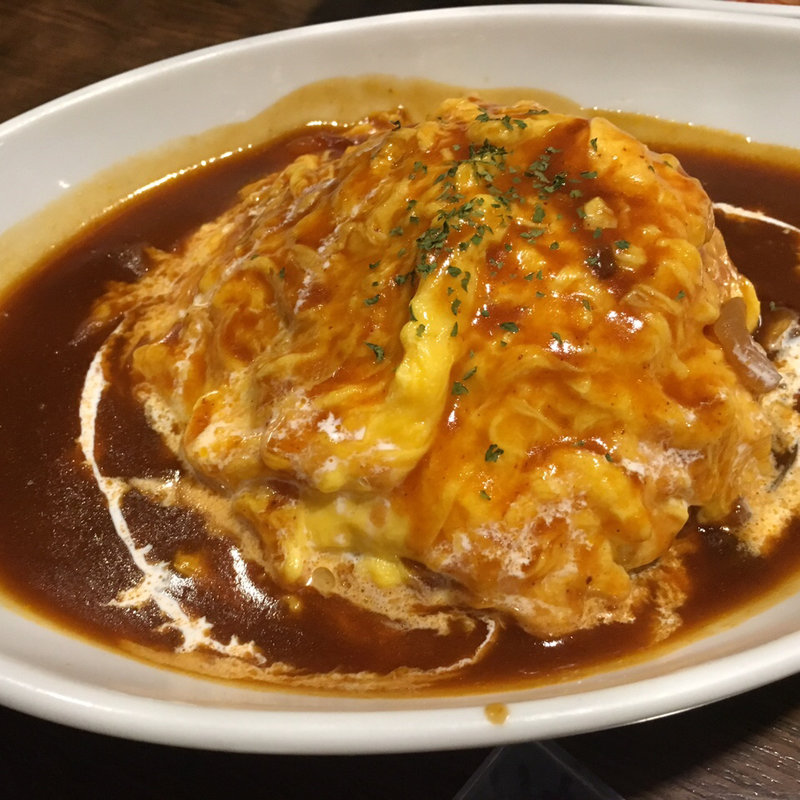 【当店人気No1】ふわふわ帽子のオムライス(ベビーフェイスプラネッツ 名古屋緑店)