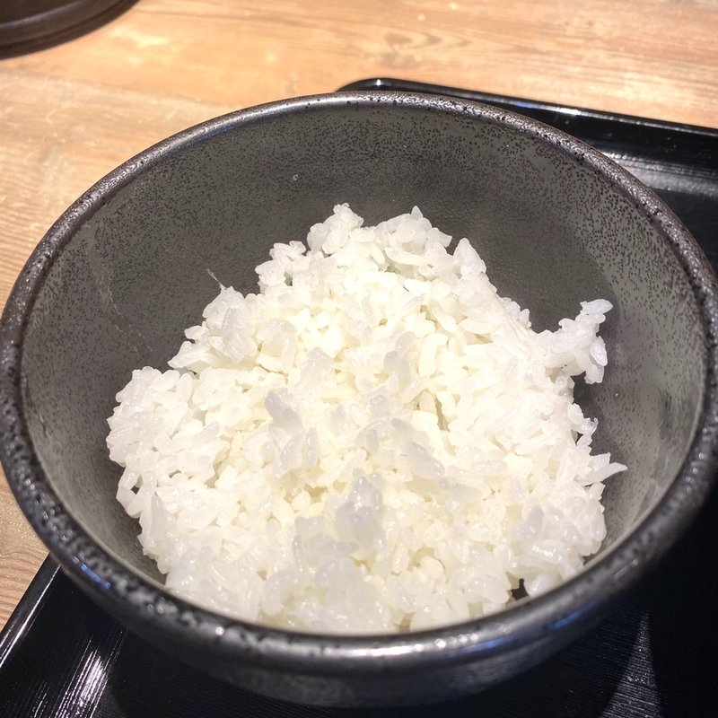 小ライス(麺匠 乃が実)