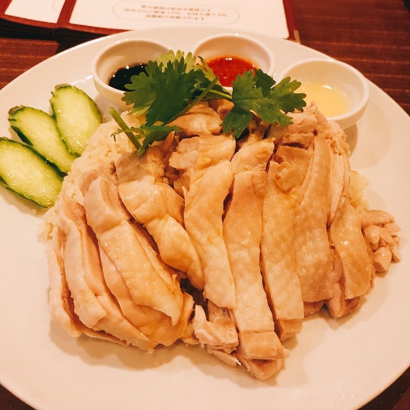 海南チキンライス（大）(海南チキンライス 夢飯)