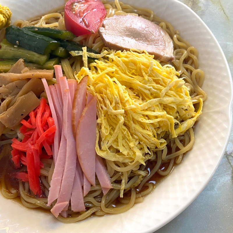 冷しラーメン(味の横綱 札幌軒)