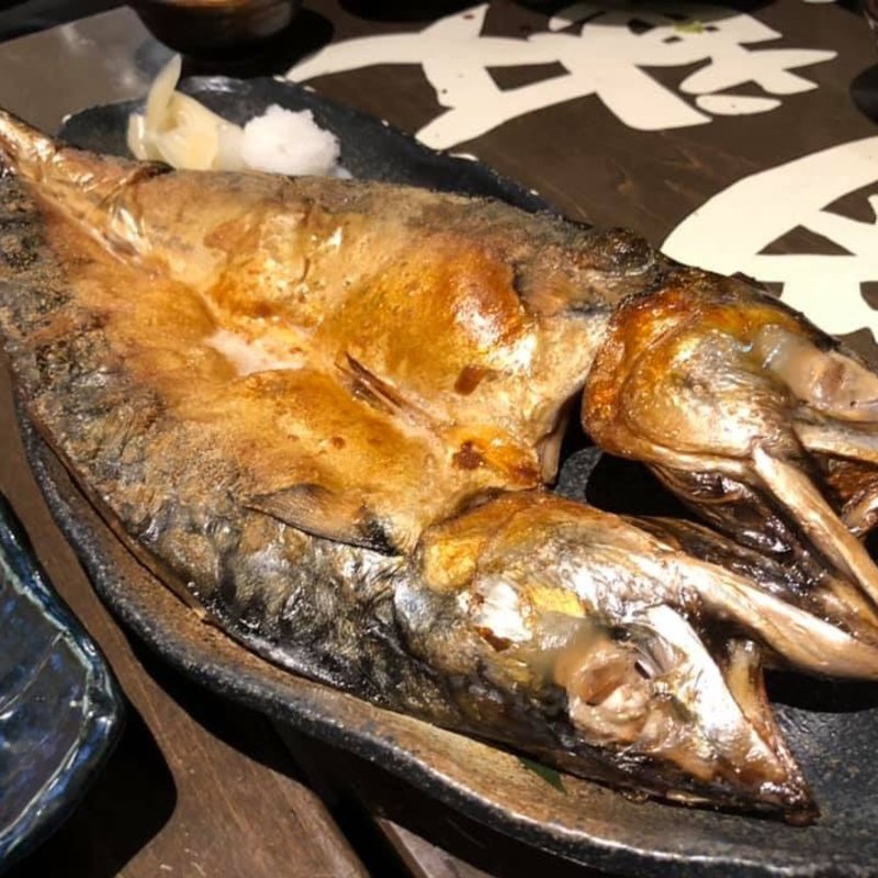 メガとろさばの塩焼き(とろさば料理専門店 SABAR 阪急三番街店)
