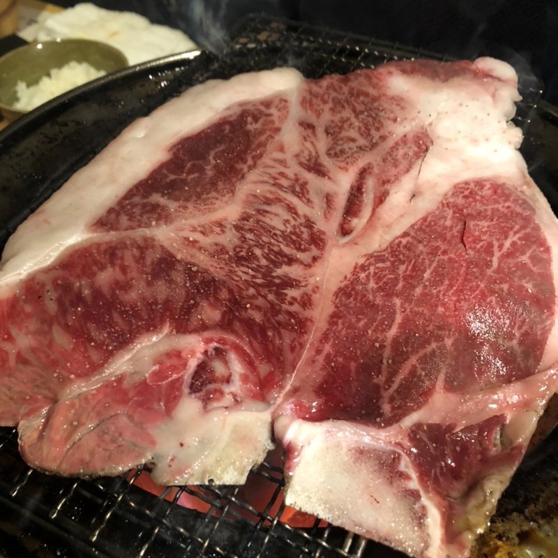 Tボーン網焼き(三代目 脇彦商店 新福島本店)