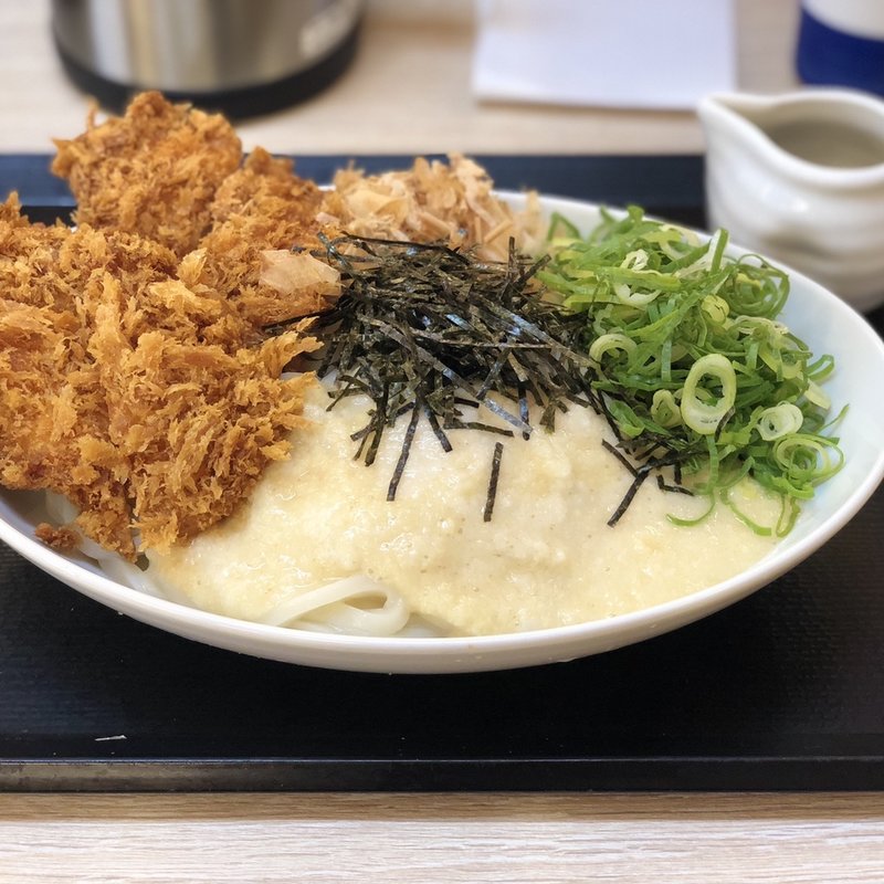 ささみカツ大盛り冷やしぶっかけうどん(かつや 宇都宮インターパーク店 )