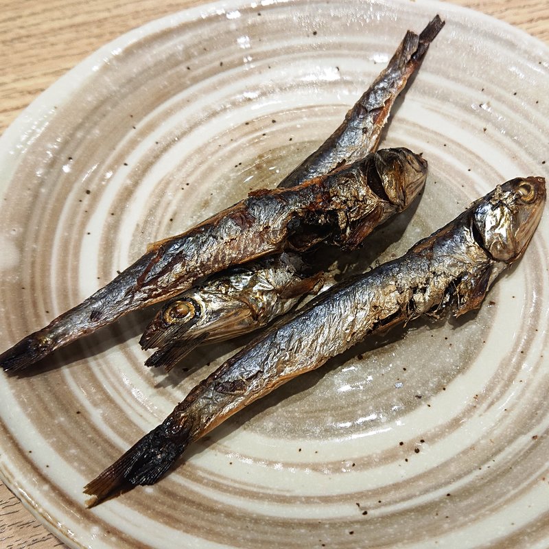 鰯の炙り焼き(伊豆中ばんばん食堂 ラスカ熱海店)