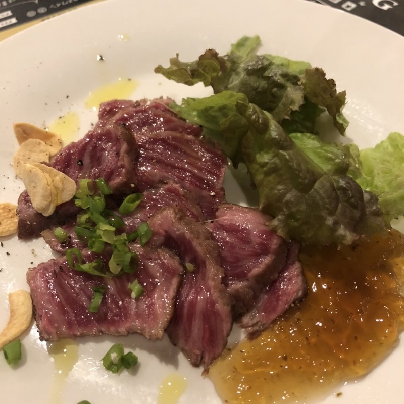 和牛のたたき(GRILL KING （グリルキング）)