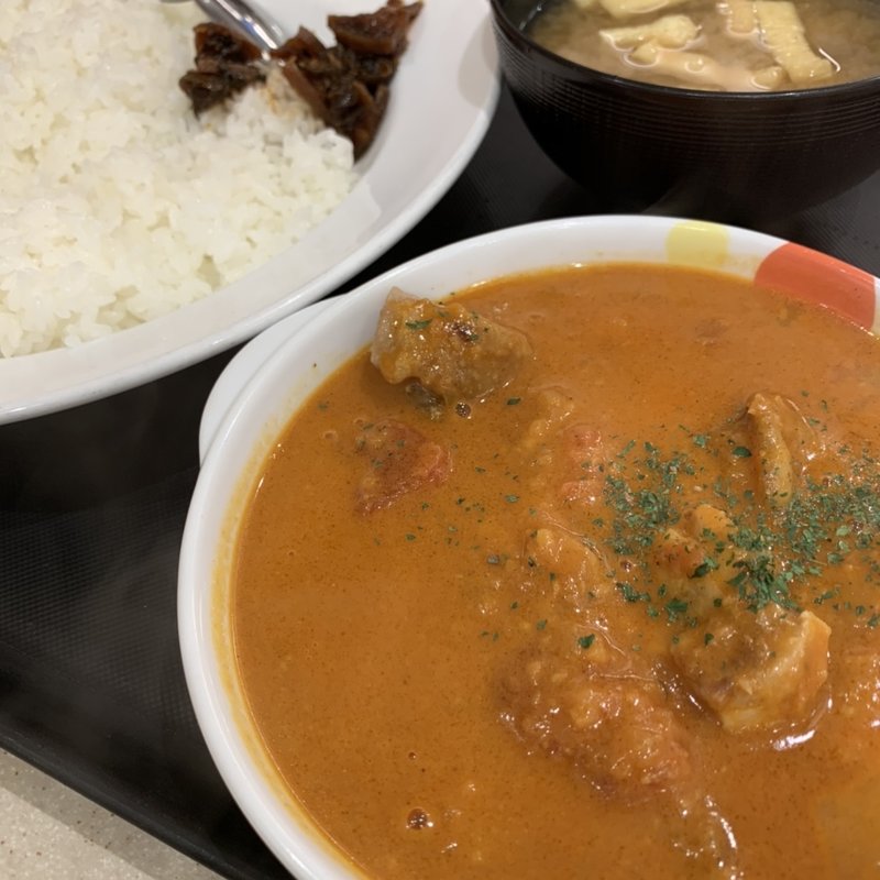 ごろごろチキンのバターチキンカレー(松屋 方南町駅前店 )