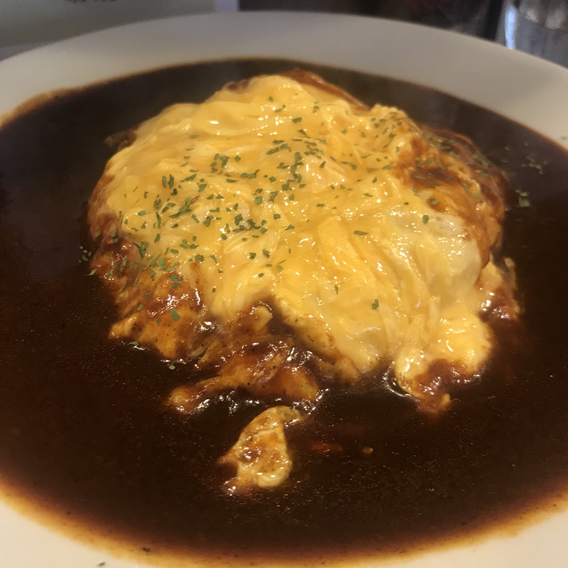 オムハヤシライス シンプル(美味卵家 （ウマタマヤ）)