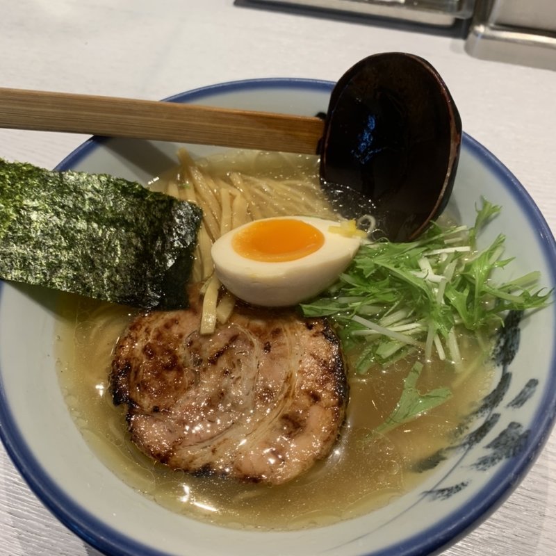 柚子塩らーめん(AFURI 六本木ヒルズ)