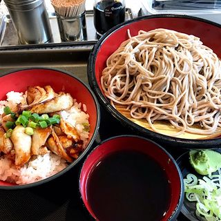 BBQ豚丼セット(名代　富士そば　石神井公園店)