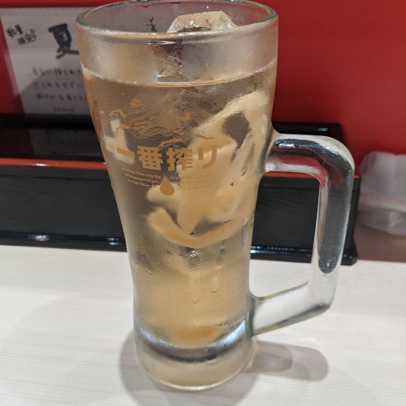 鈴な凛のガリハイ(立ち食い鮨 鈴な凛)