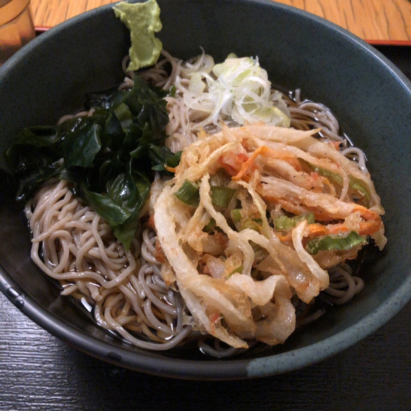 かき揚げ蕎麦(蕎麦たつ )