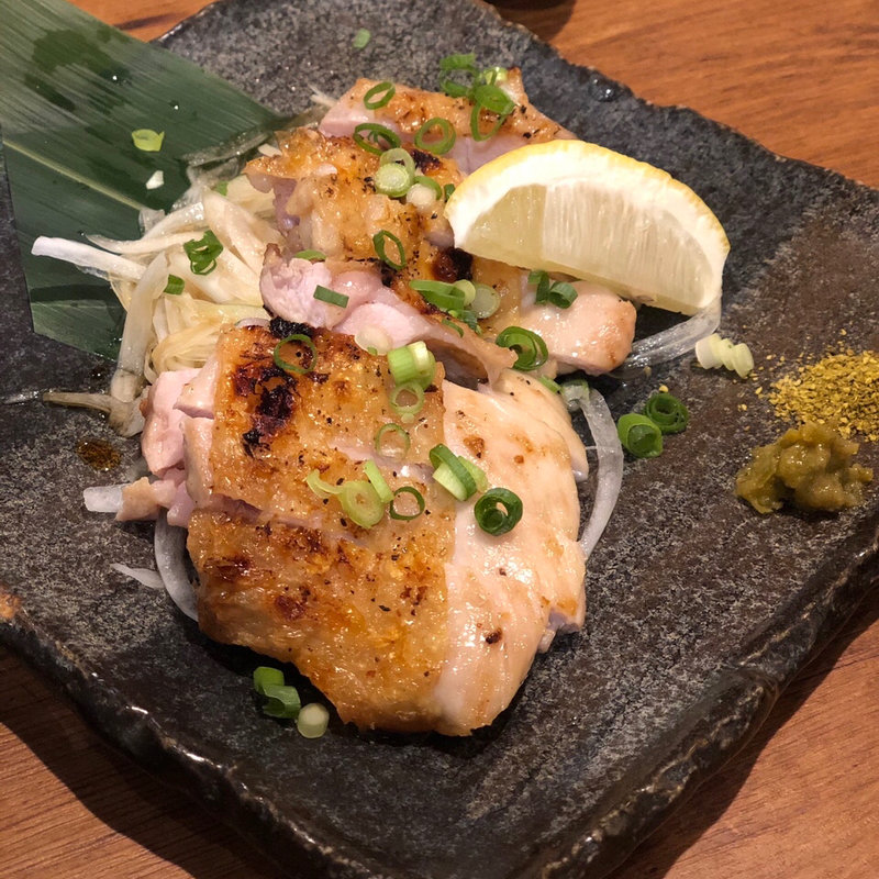 鶏塩焼き(酒席まつした)