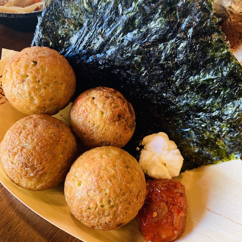 たこ焼き　チャンジャチーズ(銀だこ大衆酒場 上野店)