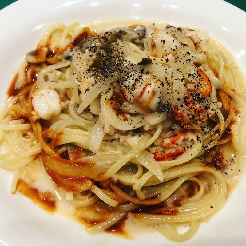 シーフードスパゲティ(グリルグランド grill GRAND)