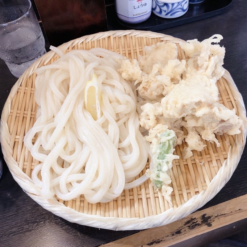 かしわざる(手打うどん すみた)