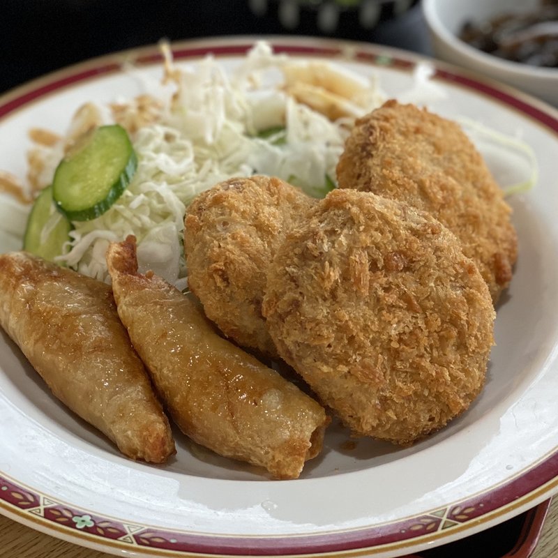 メンチカツ定食(お食事処どりこ )