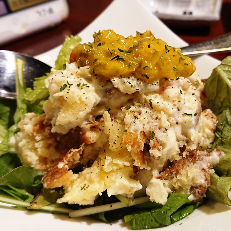 きたあかりの揚げポテトサラダ(とり鉄　川崎仲見世通り店　)