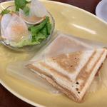ハム&チーズエッグのホットサンドランチ