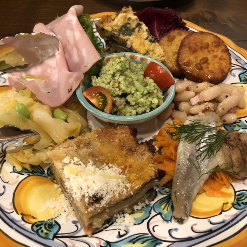 前菜盛り2人前(ピッツェリア・パドリーノ・デル・ショーザン （PIZZERIA PADRINO DEL SHOZAN）)