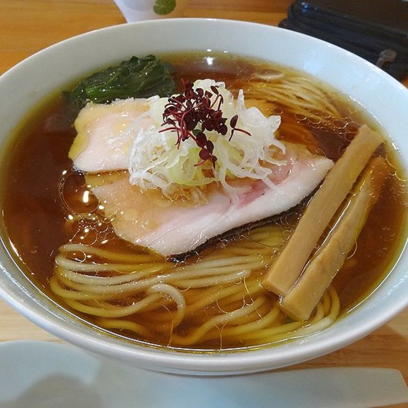 醤油そば 弦乃月ブレンド(自家製麺と定食 弦乃月)