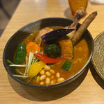 チキンと野菜(13種類)(Rojiura Curry SAMURAI. 下北沢店)