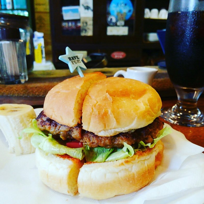 ハンバーガー単品(タイム)