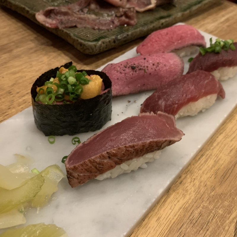 (博多筑紫口 肉寿司)