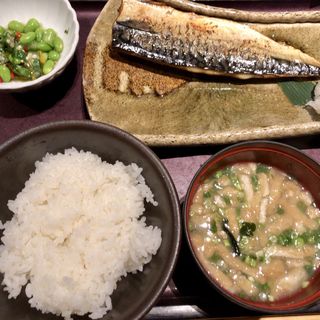 焼魚定食(博多もつ鍋やまや 大崎ブライトタワー店 )