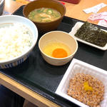 納豆定食(なか卯 すすきの西店 )