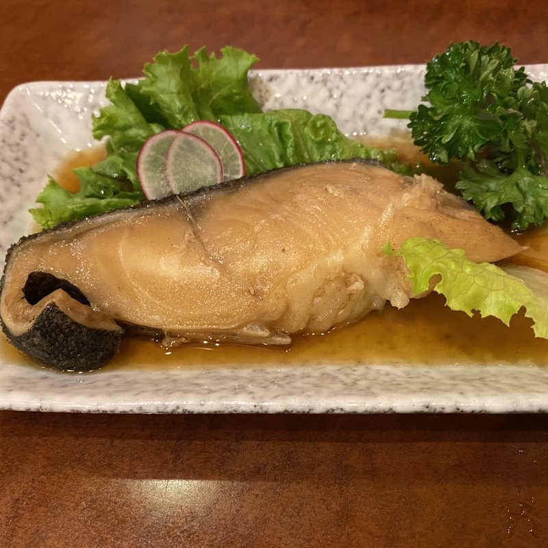 銀だらの煮付(居酒屋あす香)