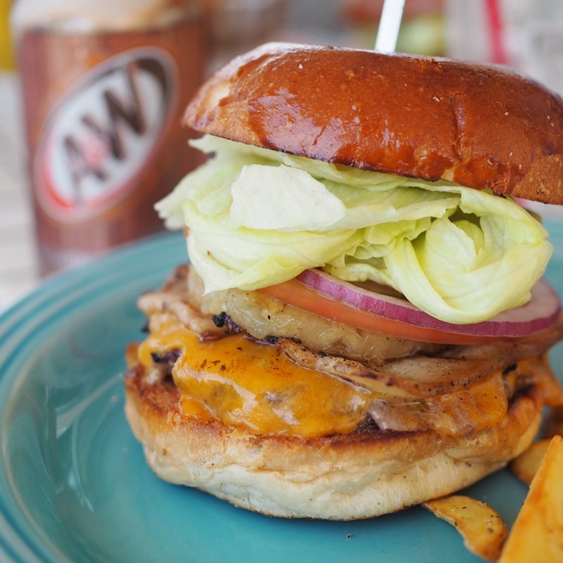 ダイヤモンドヘッドバーガー(ALL GOOD BURGER)