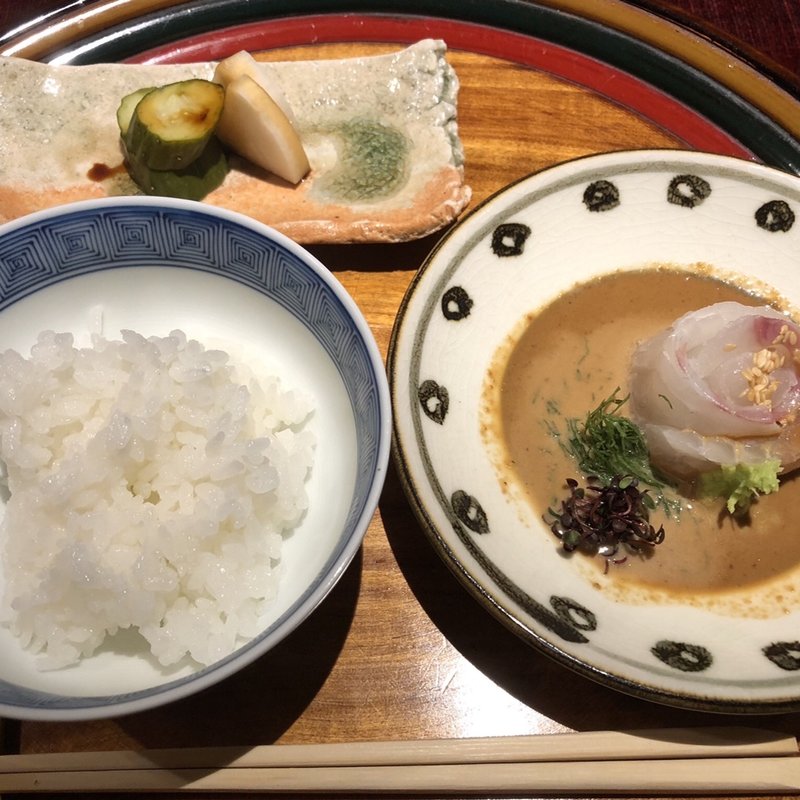 鯛茶漬け(銀座うち山)