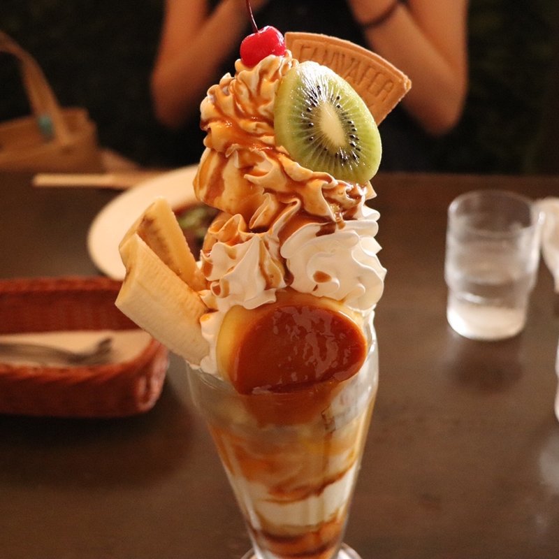 プリンパフェ(葡萄屋 本店)