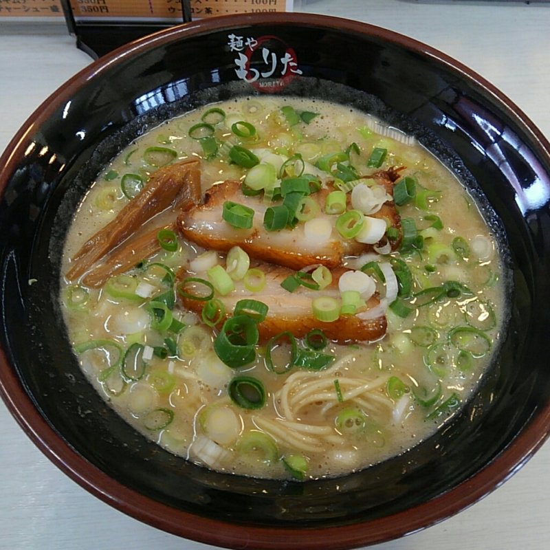 とり豚骨ラーメン(濃厚)(麺や もりた)