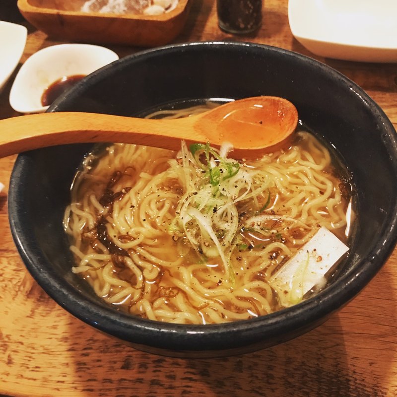 きなりの塩ラーメン(魚店 きなり)