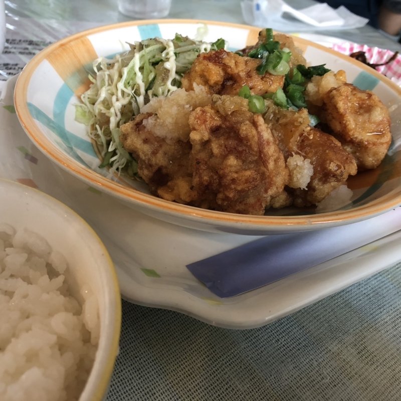 唐揚げランチおろしポン酢(レストランSR50 （レストラン　エスアールゴジュウ）)