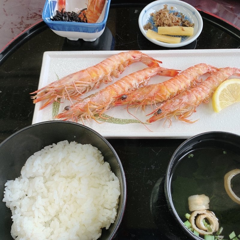 海老塩焼き定食(海老の宮川 （えびのみやがわ）)