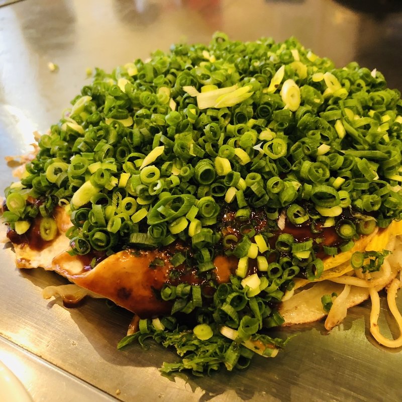 広島風お好み焼き(広島お好み焼き 鉄板焼 ゆうちゃん)