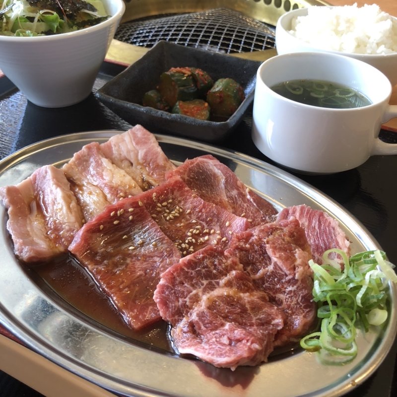 MARUKI定食(焼肉・ホルモン マルキ精肉阪南店)