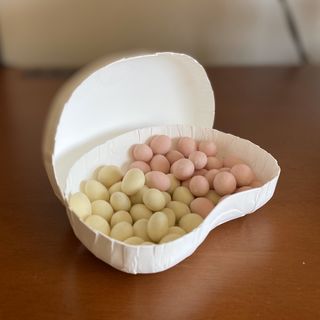 かりっとちょこ豆(ホワイト&いちご)