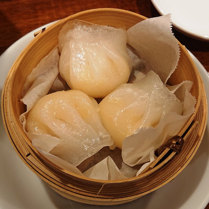 エビ蒸し餃子（3ヶ）(らーめん秀鳳)