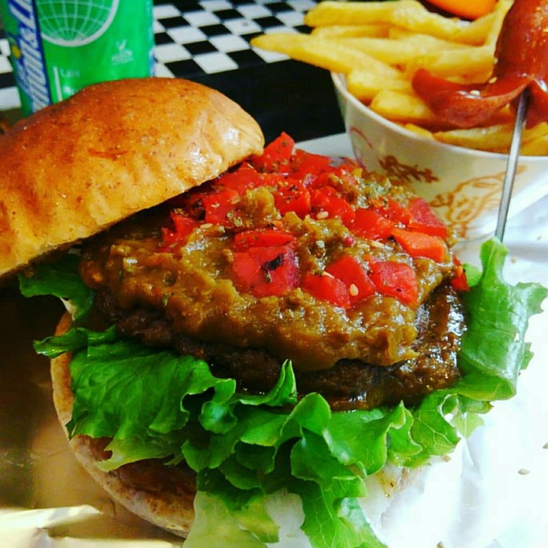 カレーバーガー(PEDRO'S BURGER)