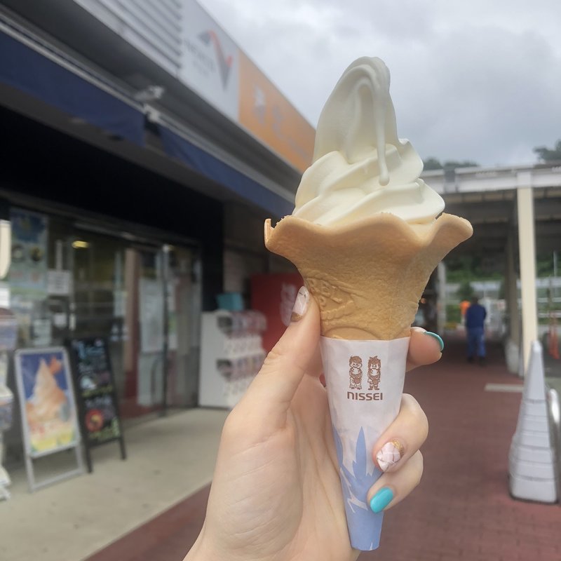 バニラソフトクリーム(港北パーキングエリア（上り線)