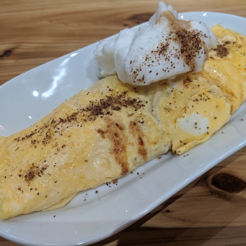 出汁巻き卵　明太子トッピング(出汁のまるきん商店)