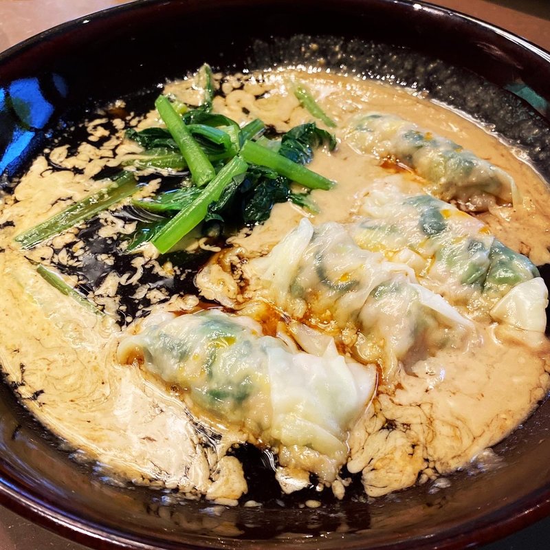 胡麻ダレ水餃子(COEDO BREWRY THE RESTAURANT)