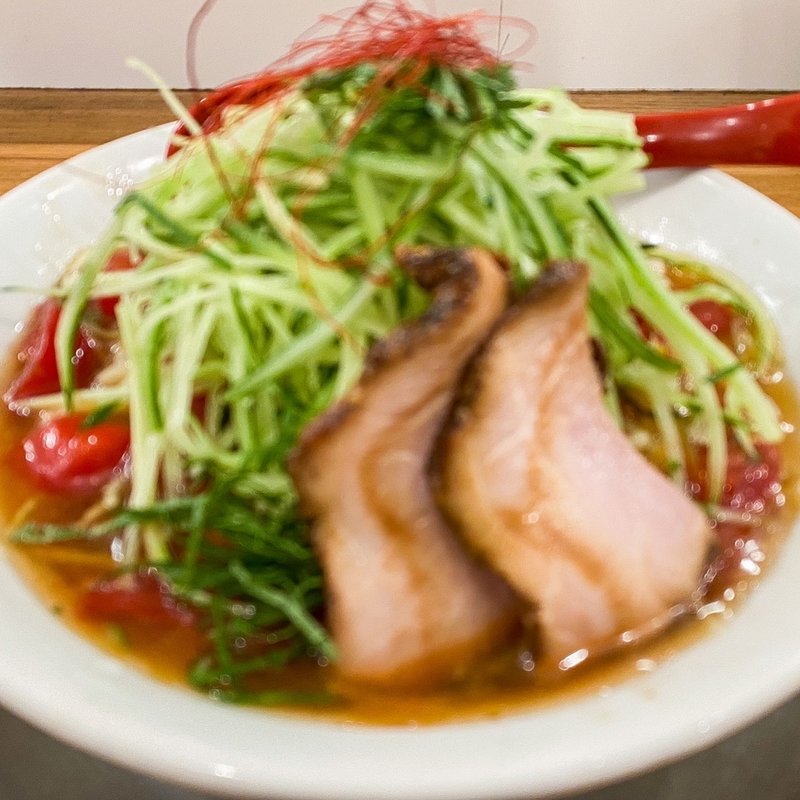 冷し中華(麺や 七彩 八丁堀店)